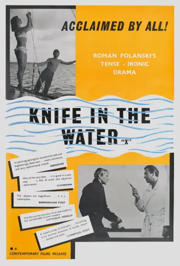 Poster to the movie "Knife in the Water" #988831