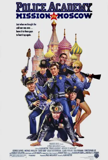 Poster to the movie "Police Academy: Mission to Moscow" #949672