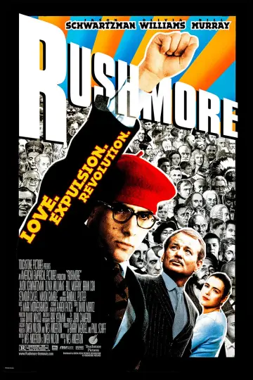Poster to the movie "Rushmore" #871755
