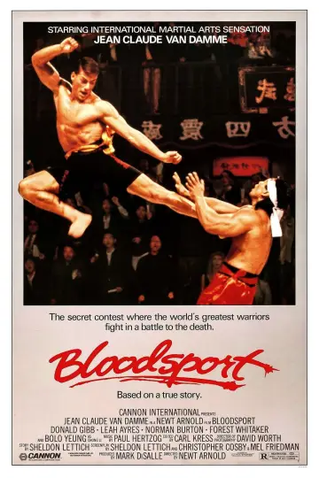 Poster to the movie "Bloodsport" #695125