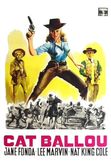 Poster to the movie "Cat Ballou" #906684