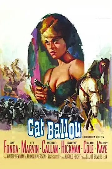 Poster to the movie "Cat Ballou" #906698