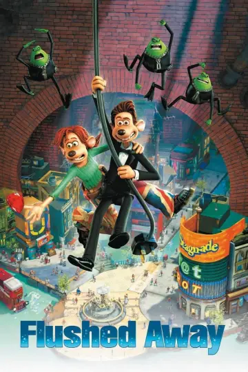 Poster to the movie "Flushed Away" #1576812