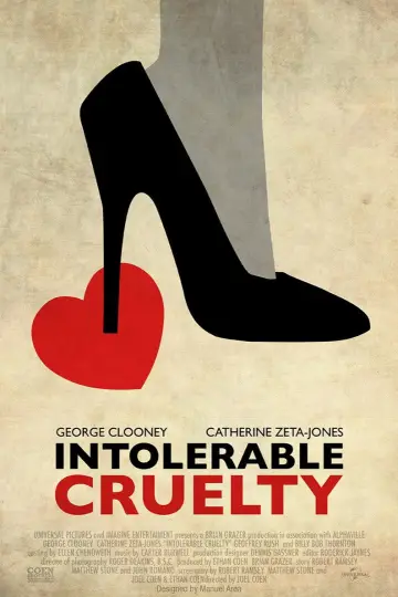 Poster to the movie "Intolerable Cruelty" #940620