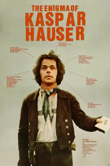 Poster to the movie "The Enigma of Kaspar Hauser" #1094007