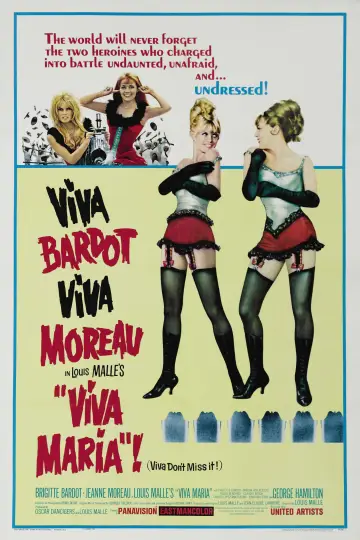Poster to the movie "Viva Maria!" #1132151