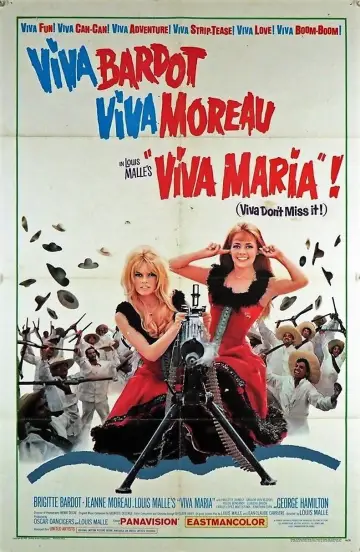 Poster to the movie "Viva Maria!" #1132155