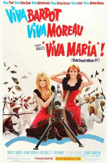 Poster to the movie "Viva Maria!" #1132157