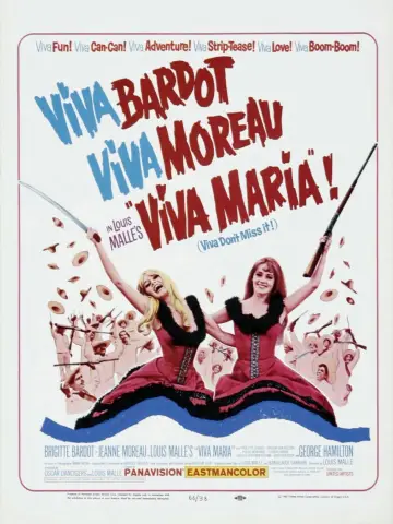Poster to the movie "Viva Maria!" #1132158