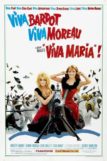 Poster to the movie "Viva Maria!" #1132159