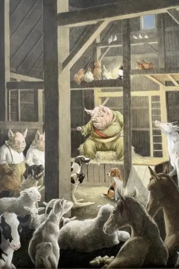 Poster to the movie "Animal Farm" #1181244