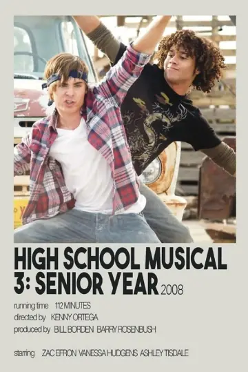 Poster to the movie "High School Musical 3: Senior Year" #73369