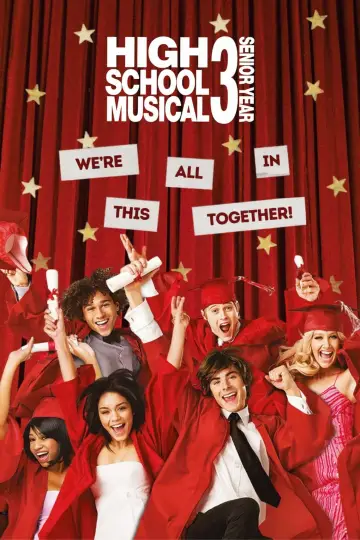 Poster to the movie "High School Musical 3: Senior Year" #867966