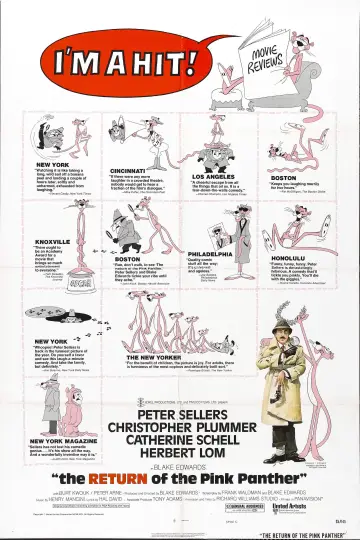 Poster to the movie "The Return of the Pink Panther" #994980