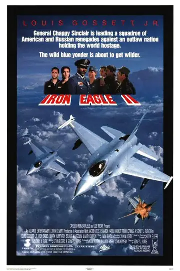 Poster to the movie "Iron Eagle II" #1042333