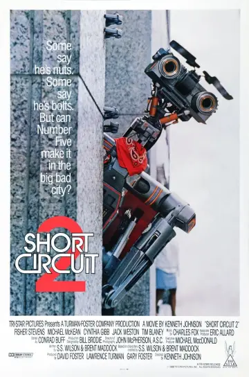Poster to the movie "Short Circuit 2" #937514