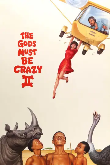 Poster to the movie "The Gods Must Be Crazy II" #879128
