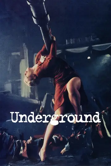 Poster to the movie "Underground" #901218
