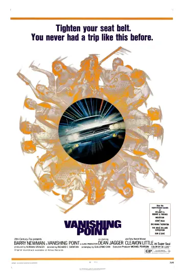 Poster to the movie "Vanishing Point" #905321