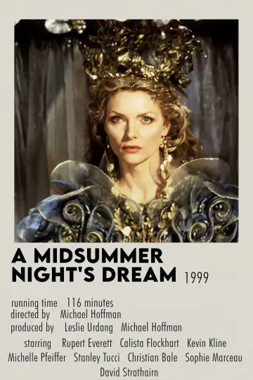 Poster to the movie "A Midsummer Night