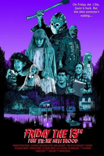 Poster to the movie "Friday the 13th Part VII - The New Blood" #330229