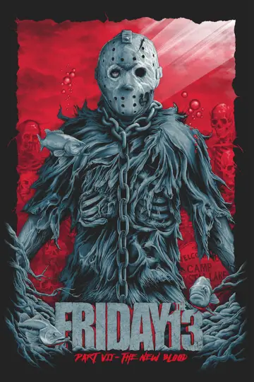 Poster to the movie "Friday the 13th Part VII - The New Blood" #85484