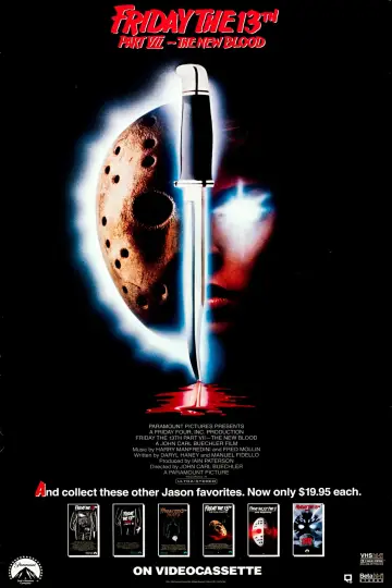 Poster to the movie "Friday the 13th Part VII - The New Blood" #893338