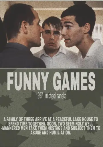Poster to the movie "Funny Games" #1532118