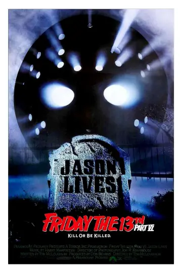 Poster to the movie "Friday the 13th Part VI: Jason Lives" #669795