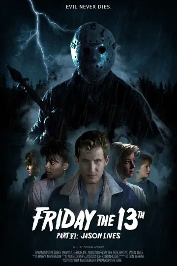 Poster to the movie "Friday the 13th Part VI: Jason Lives" #669806