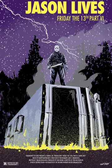 Poster to the movie "Friday the 13th Part VI: Jason Lives" #864418