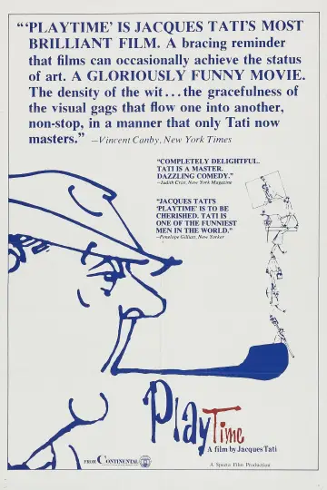 Poster to the movie "PlayTime" #1785941
