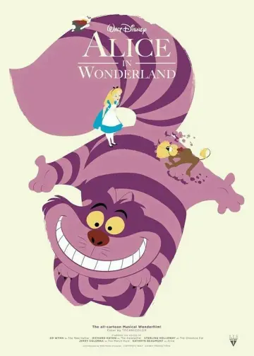 Poster to the movie "Alice in Wonderland" #1215948