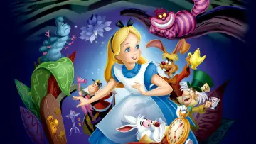 Backdrop to the movie "Alice in Wonderland" #1643427