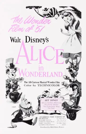 Poster to the movie "Alice in Wonderland" #1856525