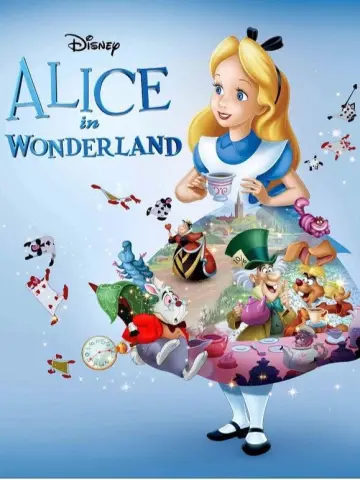 Poster to the movie "Alice in Wonderland" #802415