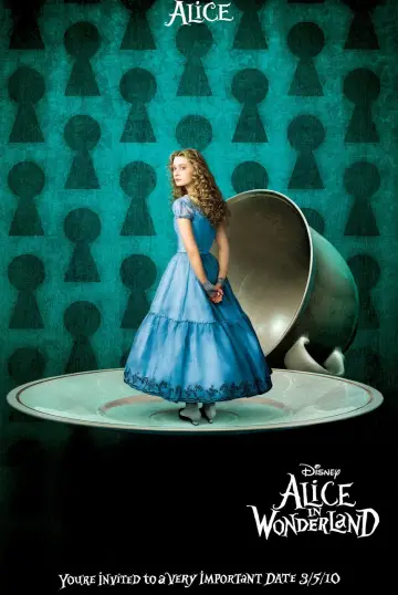 Poster to the movie "Alice in Wonderland" #1206737