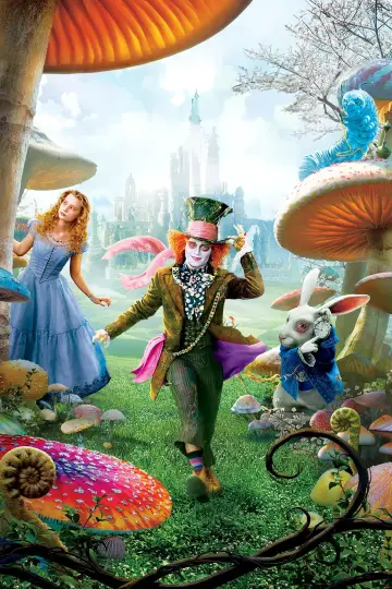 Poster to the movie "Alice in Wonderland" #1215545