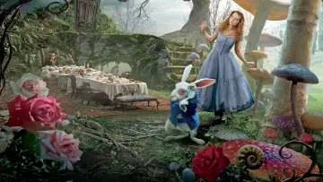 Backdrop to the movie "Alice in Wonderland" #1529451
