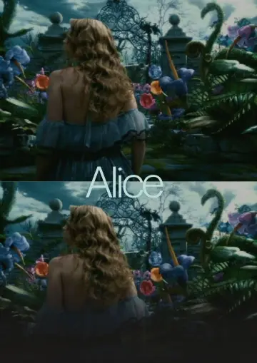 Poster to the movie "Alice in Wonderland" #1626712