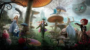 Backdrop to the movie "Alice in Wonderland" #584327
