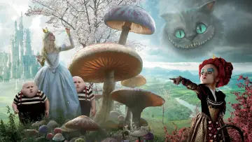 Backdrop to the movie "Alice in Wonderland" #584343