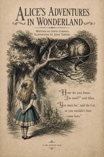 Poster to the movie "Alice in Wonderland" #960578