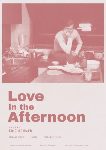 Poster to the movie "Love in the Afternoon" #1203036