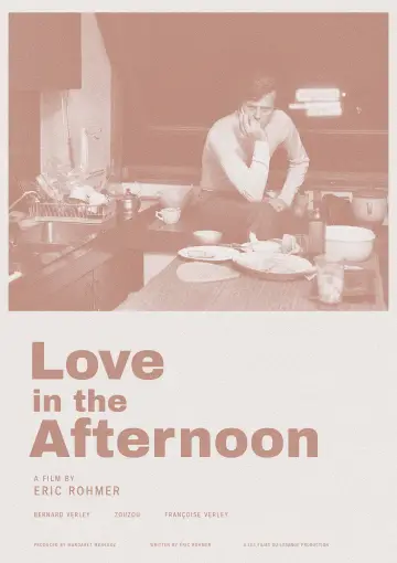 Poster to the movie "Love in the Afternoon" #1203037