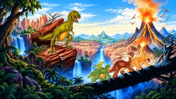Backdrop to the movie "The Land Before Time" #1628681
