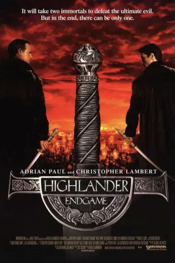 Poster to the movie "Highlander: Endgame" #1018364
