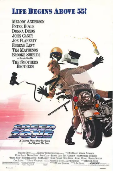 Poster to the movie "Speed Zone" #1033672