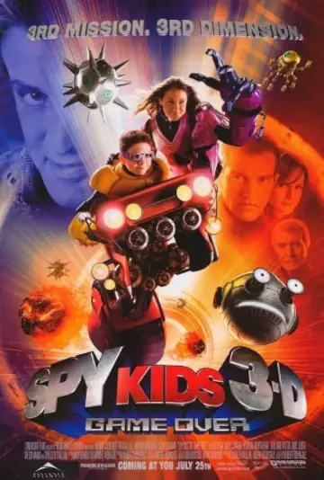 Poster to the movie "Spy Kids 3-D: Game Over" #686165