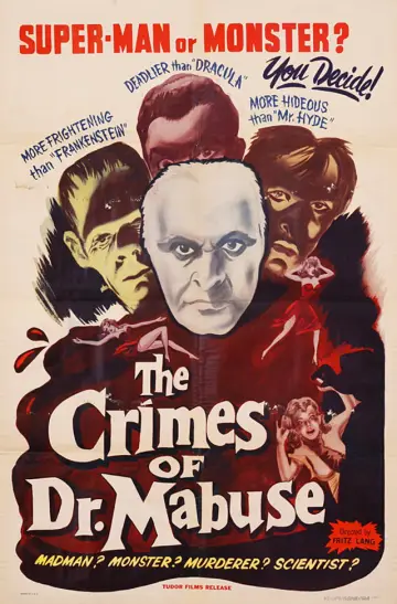 Poster to the movie "The Testament of Dr. Mabuse" #1024755